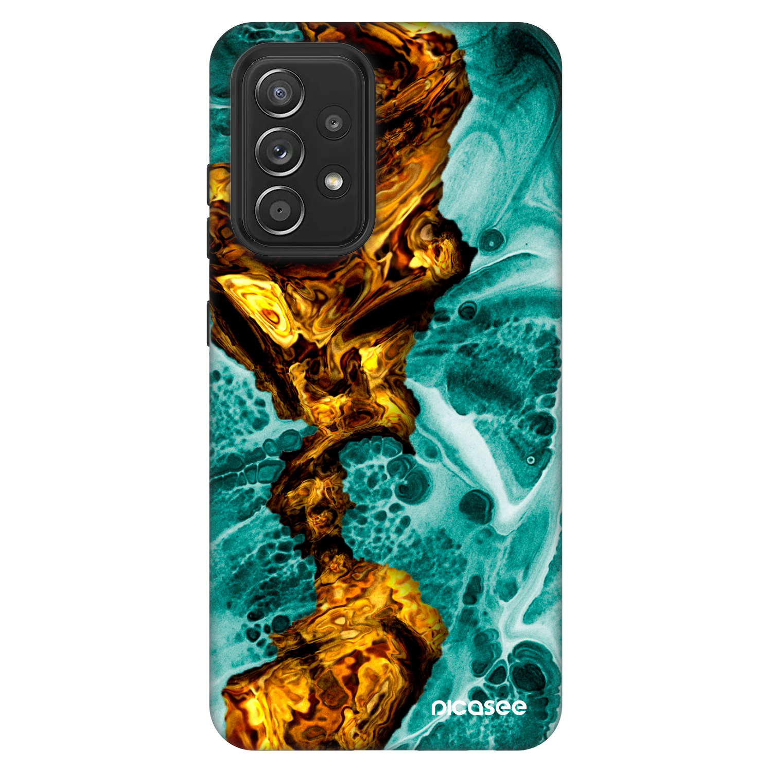 Picasee Fashion Case pentru Samsung Galaxy A52 5G A525F - Goldsky