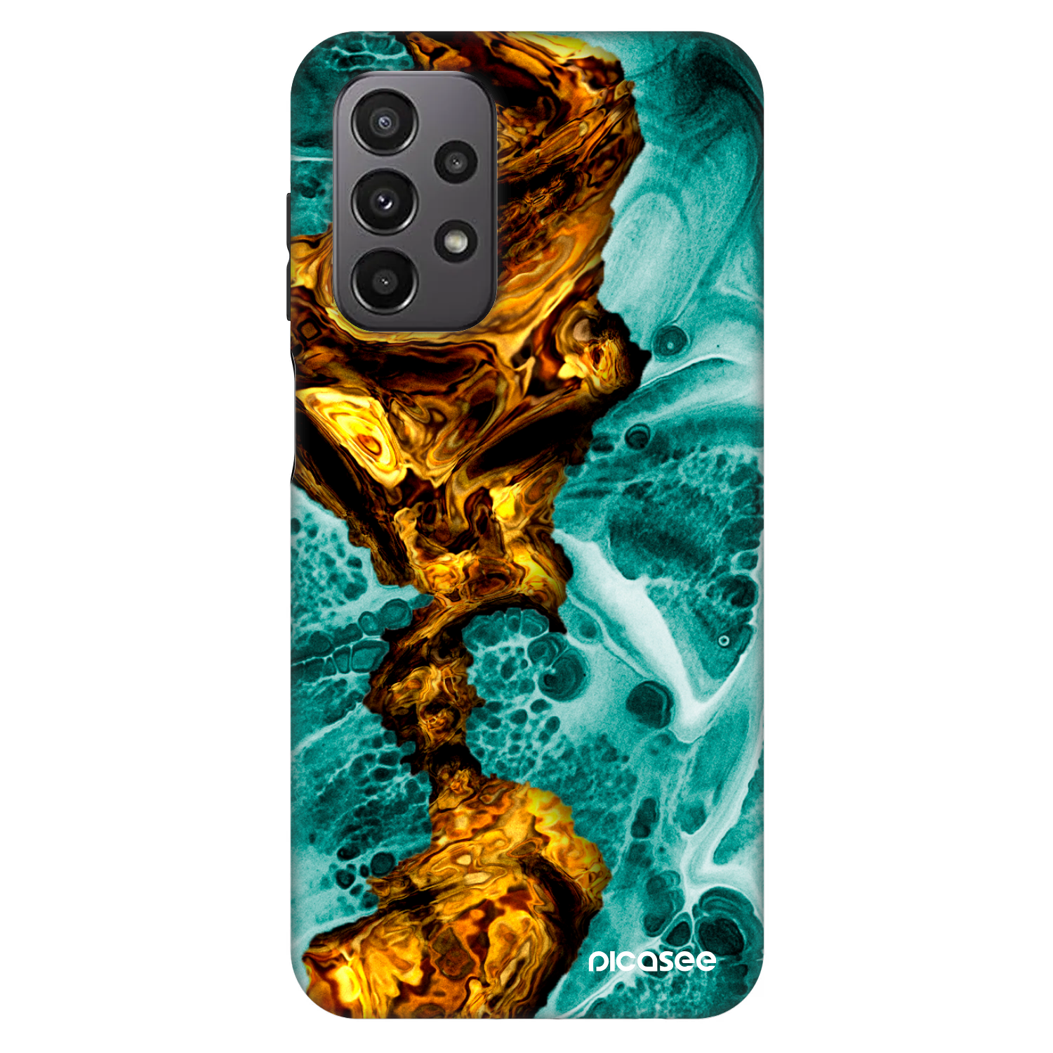 Picasee Fashion Case pentru Samsung Galaxy A23 A235F 4G - Goldsky