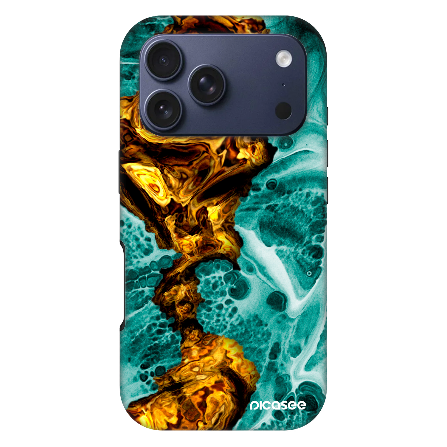 Picasee Fashion Case MagSafe pentru Apple iPhone 17 Pro - Goldsky