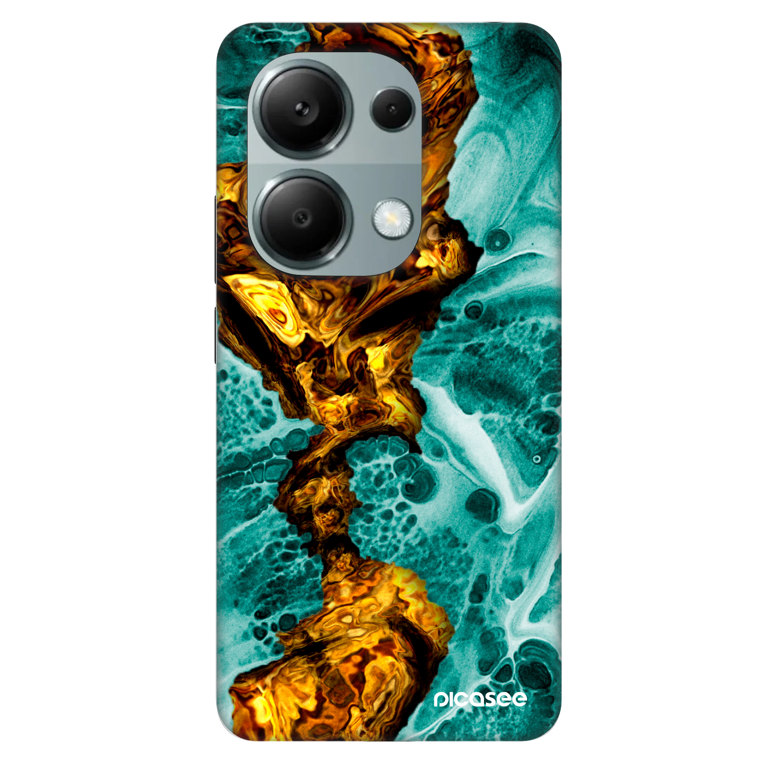 Picasee Fashion Case pentru Xiaomi Redmi Note 13 Pro 4G - Goldsky
