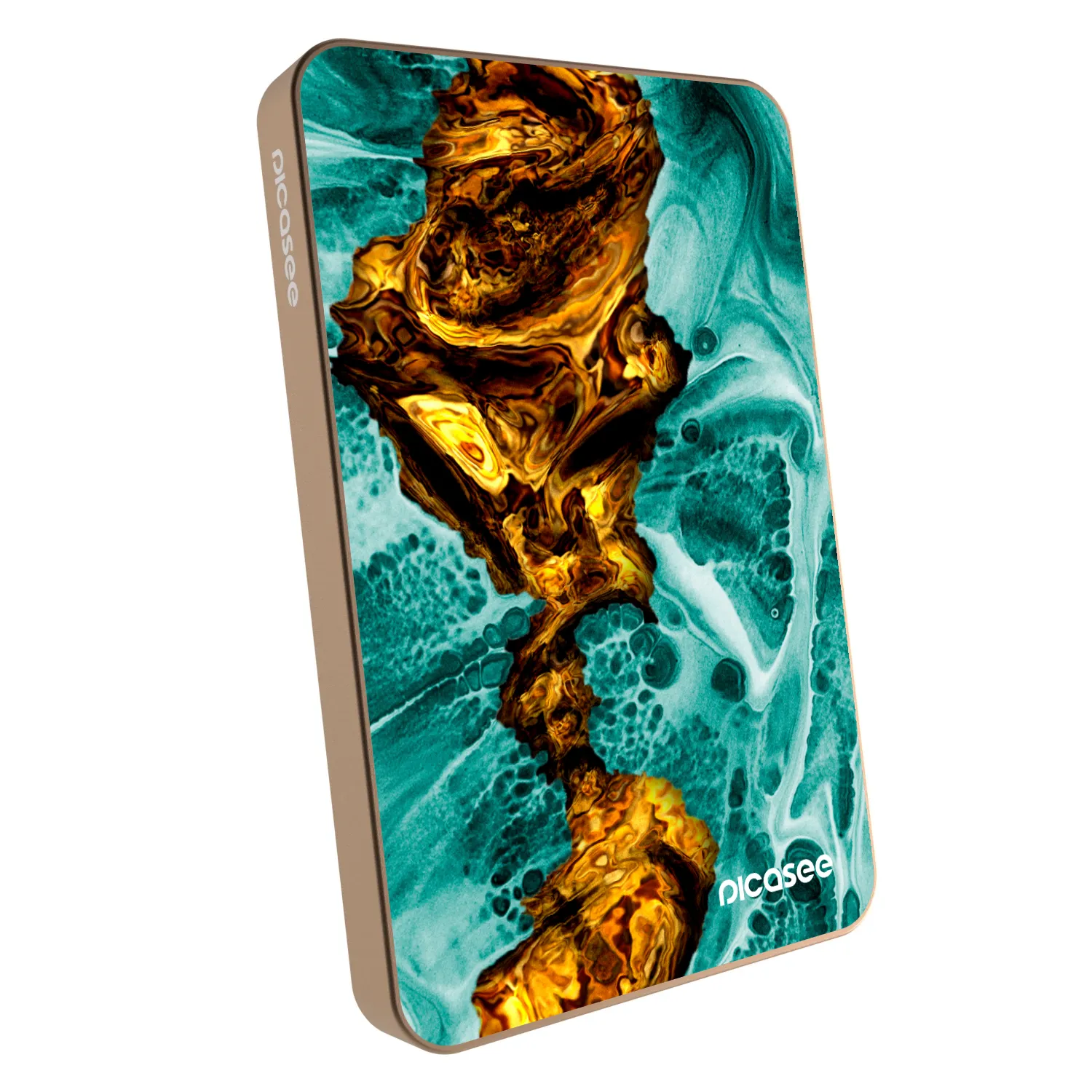 Picasee Powerbank cu MagSafe 5 000 mAh De aur - Goldsky