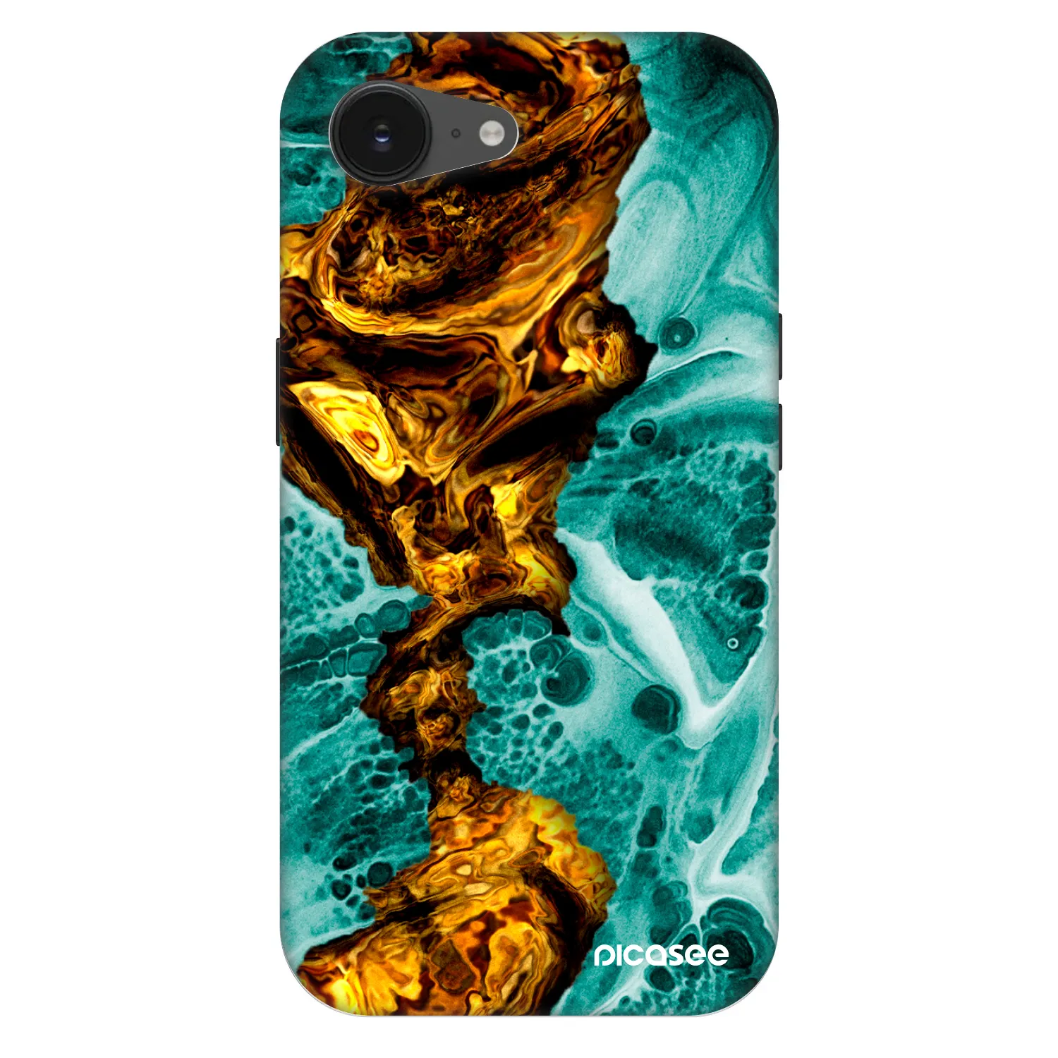 Picasee Fashion Case MagSafe pentru Apple iPhone 17e - Goldsky