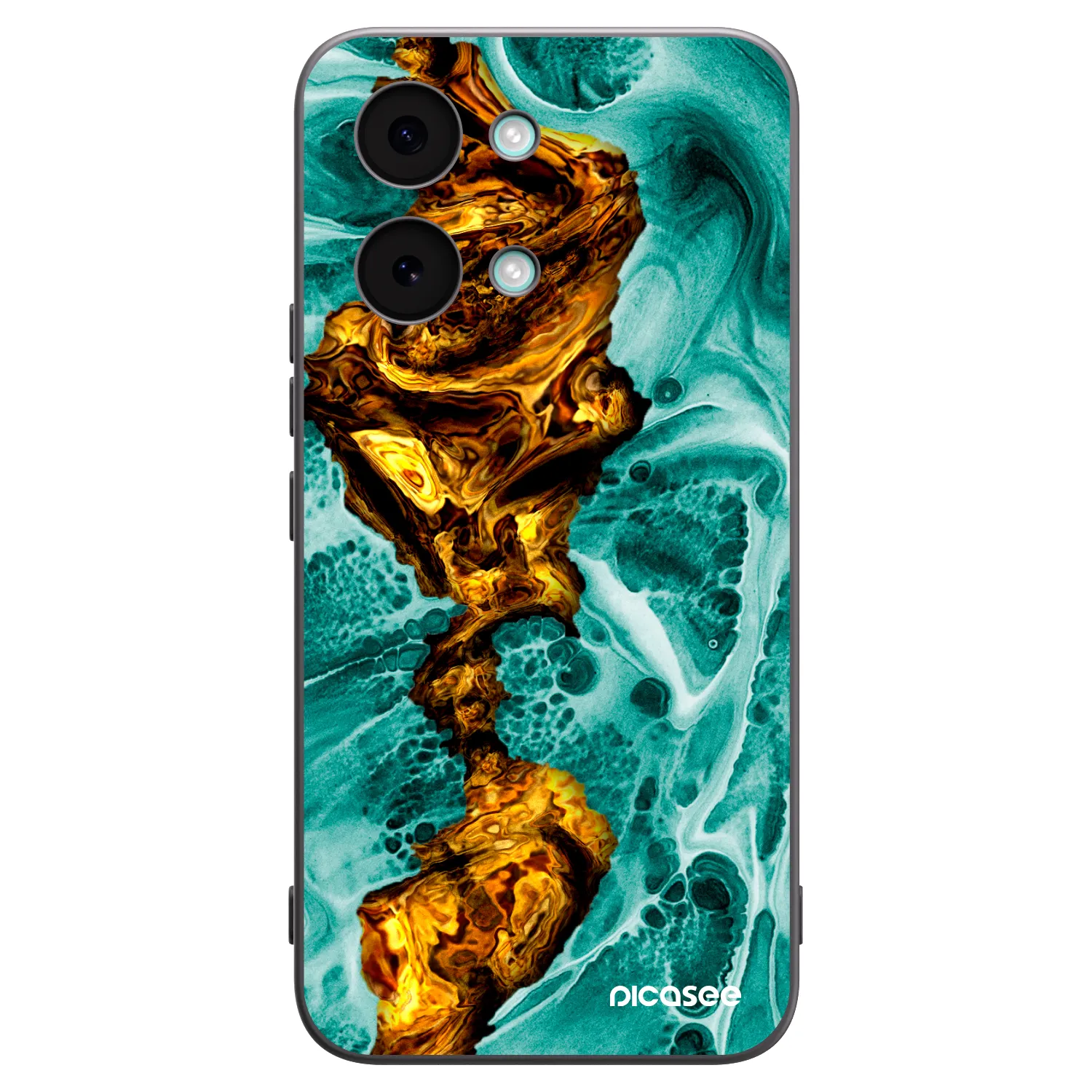Picasee husă neagră din silicon pentru Xiaomi Poco X8 Pro Max - Goldsky