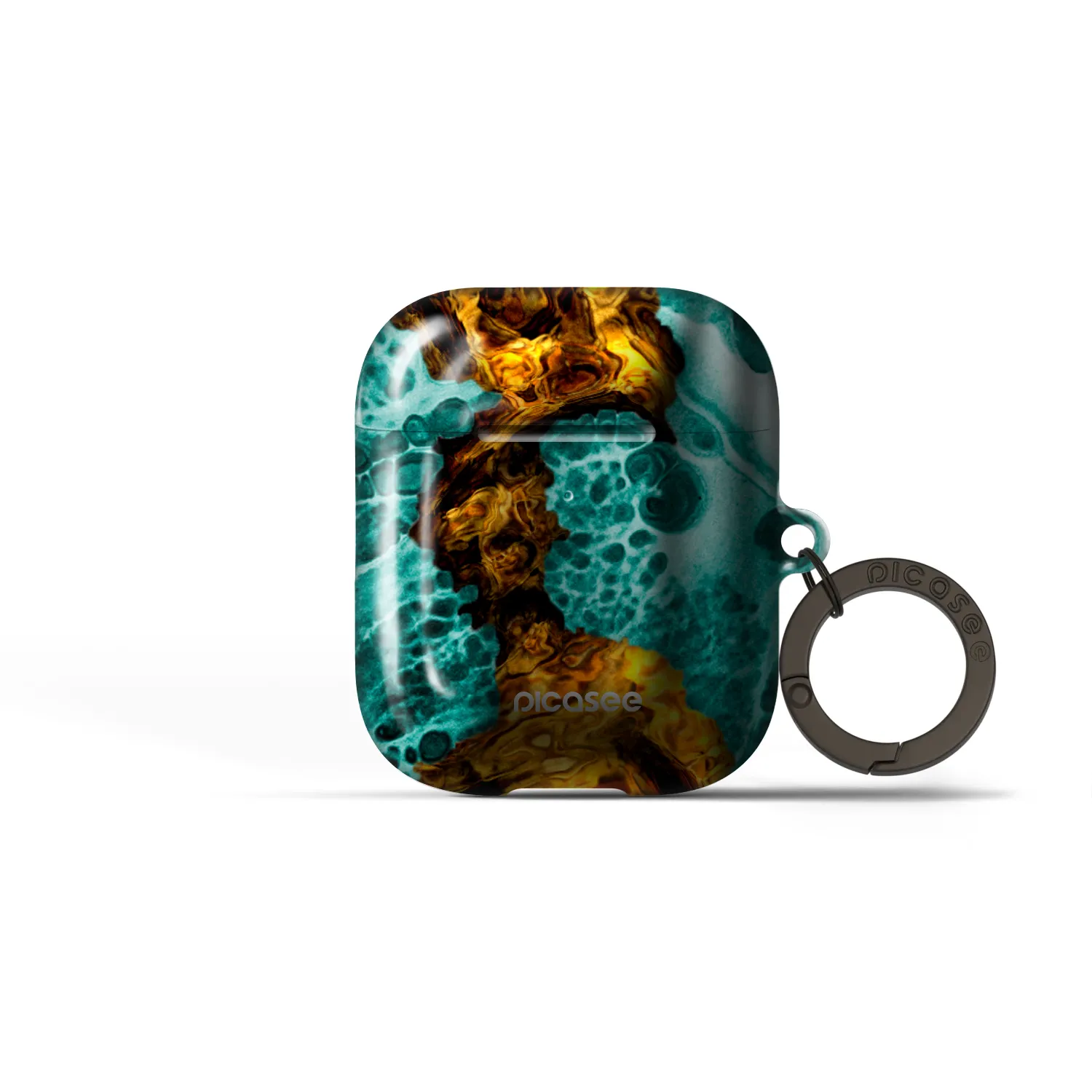 Picasee Obal pro Apple AirPods 2 - Goldsky