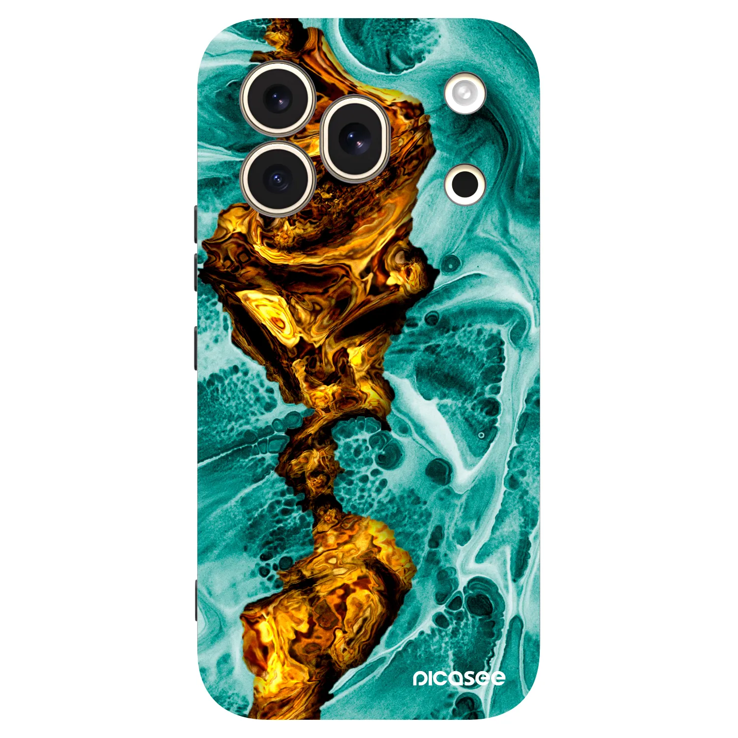Picasee husă neagră din silicon pentru Honor 600 Pro - Goldsky