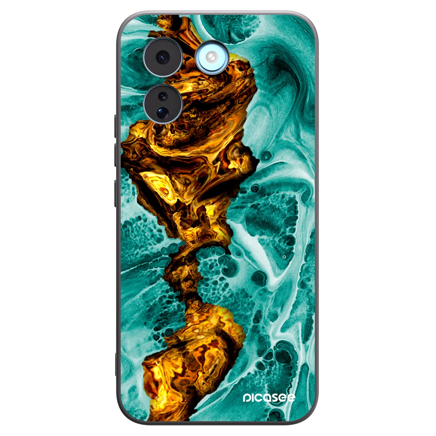 Picasee husă neagră din silicon pentru Xiaomi Redmi Note 17 Pro MAX 5G - Goldsky