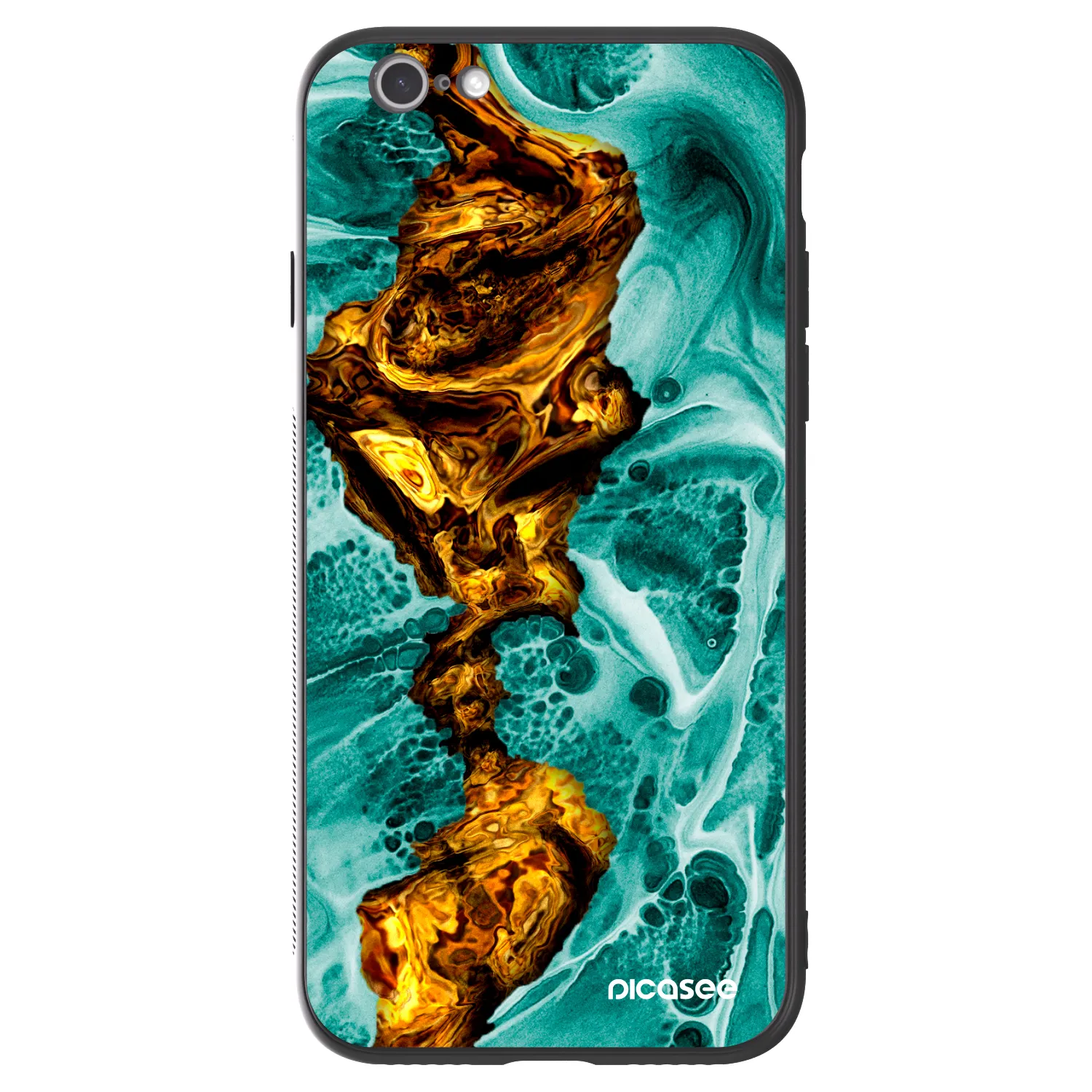 Picasee ULTIMATE CASE pentru Apple iPhone 6/6S - Goldsky
