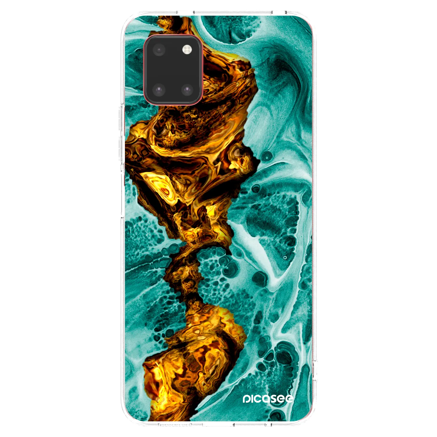 Picasee husă transparentă din silicon pentru Samsung Galaxy Note 10 Lite N770F - Goldsky