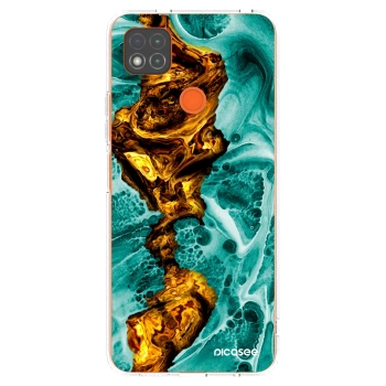 Picasee husă transparentă din silicon pentru Xiaomi Redmi 9C - Goldsky