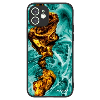 Picasee ULTIMATE CASE pentru Apple iPhone 12 - Goldsky