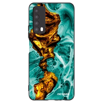 Picasee husă neagră din silicon pentru Huawei P Smart 2021 - Goldsky