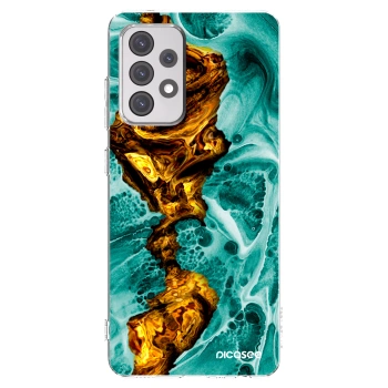 Picasee husă transparentă din silicon pentru Samsung Galaxy A52 5G A525F - Goldsky