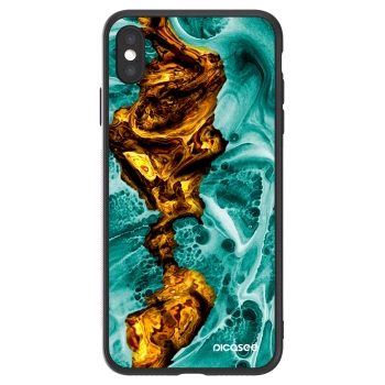 Picasee ULTIMATE CASE pentru Apple iPhone XS Max - Goldsky
