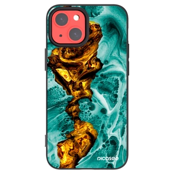 Picasee husă neagră din silicon pentru Apple iPhone 13 mini - Goldsky