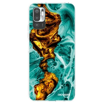 Picasee husă transparentă din silicon pentru Xiaomi Redmi Note 10 5G - Goldsky