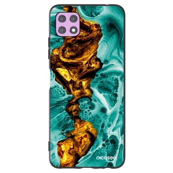 Picasee husă neagră din silicon pentru Samsung Galaxy A22 A226B 5G - Goldsky