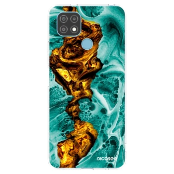 Picasee husă transparentă din silicon pentru Realme C21 - Goldsky