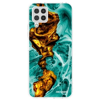 Picasee husă transparentă din silicon pentru Samsung Galaxy A22 A225F 4G - Goldsky