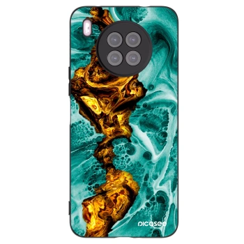 Picasee husă neagră din silicon pentru Huawei Nova 8i - Goldsky