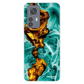 Picasee husă transparentă din silicon pentru Xiaomi 12 Pro - Goldsky