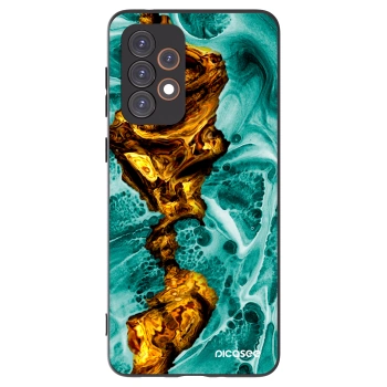 Picasee husă neagră din silicon pentru Samsung Galaxy A33 5G A336 - Goldsky