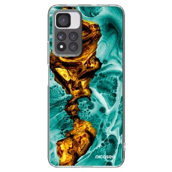 Picasee husă transparentă din silicon pentru Xiaomi Redmi Note 11 Pro+ 5G - Goldsky