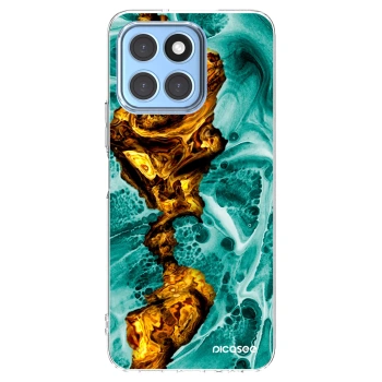 Picasee husă transparentă din silicon pentru Honor X8 5G - Goldsky