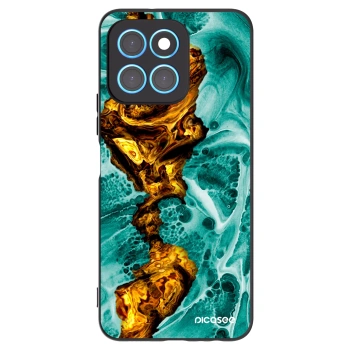 Picasee husă neagră din silicon pentru Honor X6 - Goldsky