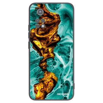 Picasee husă neagră din silicon pentru Xiaomi Redmi Note 11S 5G - Goldsky