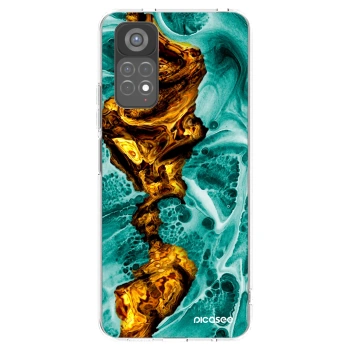 Picasee husă transparentă din silicon pentru Xiaomi Redmi Note 11S 5G - Goldsky