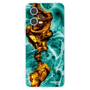 Picasee husă transparentă din silicon pentru Xiaomi Redmi Note 12 5G - Goldsky