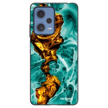Picasee husă neagră din silicon pentru Xiaomi Redmi Note 12 Pro 5G - Goldsky