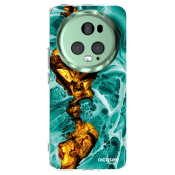 Picasee husă transparentă din silicon pentru Honor Magic5 Pro - Goldsky