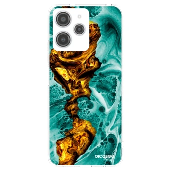 Picasee husă transparentă din silicon pentru Xiaomi Redmi 12 4G - Goldsky