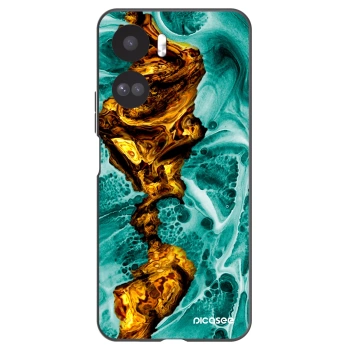 Picasee husă neagră din silicon pentru Honor 90 Lite 5G - Goldsky