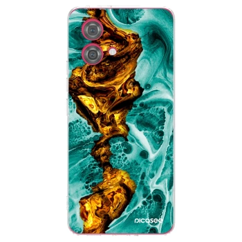 Picasee husă transparentă din silicon pentru Motorola Moto G84 5G - Goldsky