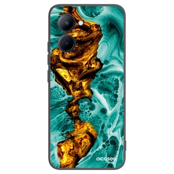 Picasee husă neagră din silicon pentru Realme C33 (2023) - Goldsky