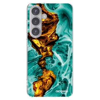 Picasee husă transparentă din silicon pentru Samsung Galaxy S24 S921B 5G - Goldsky