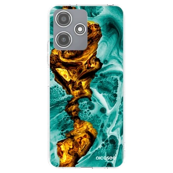 Picasee husă transparentă din silicon pentru Xiaomi Redmi 12 5G - Goldsky