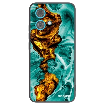 Picasee husă neagră din silicon pentru Motorola Edge 40 Neo - Goldsky
