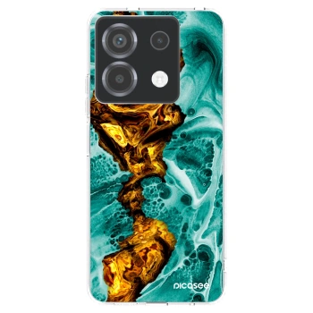 Picasee husă transparentă din silicon pentru Xiaomi Poco X6 - Goldsky