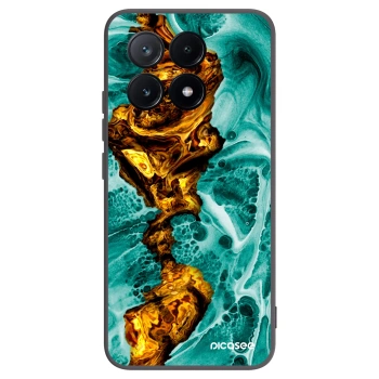 Picasee husă neagră din silicon pentru Xiaomi Poco X6 Pro - Goldsky