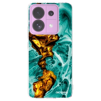 Picasee husă transparentă din silicon pentru Xiaomi Redmi Note 13 Pro 5G - Goldsky