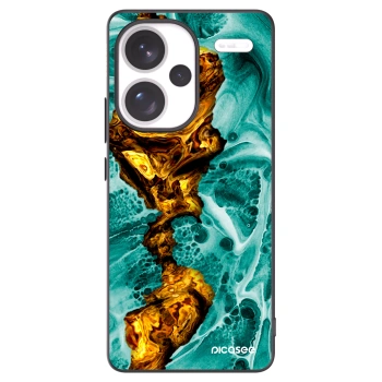 Picasee husă neagră din silicon pentru Xiaomi Redmi Note 13 Pro+ 5G - Goldsky