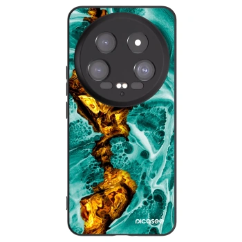 Picasee husă neagră din silicon pentru Xiaomi 14 Ultra - Goldsky