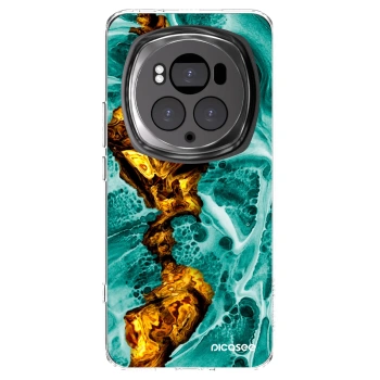 Picasee husă transparentă din silicon pentru Honor Magic6 Pro - Goldsky