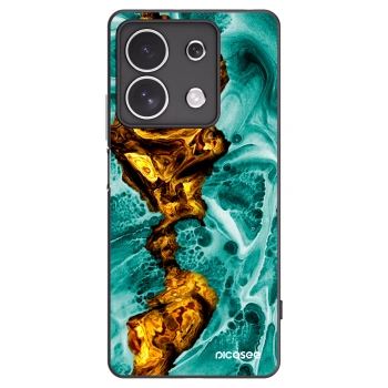 Picasee husă neagră din silicon pentru Xiaomi Redmi Note 13 4G - Goldsky