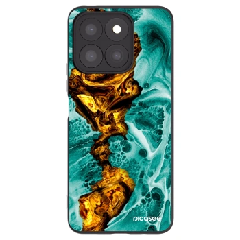 Picasee husă neagră din silicon pentru Honor X8b - Goldsky