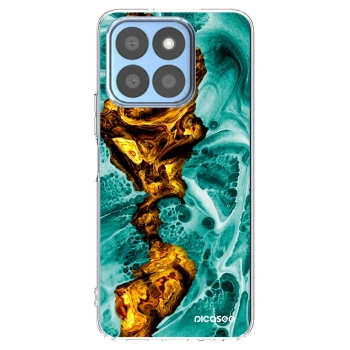 Picasee husă transparentă din silicon pentru Honor X8b - Goldsky