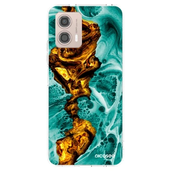 Picasee husă transparentă din silicon pentru Motorola Moto G53 5G - Goldsky